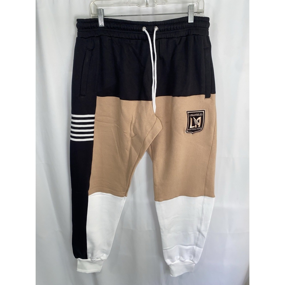 NWT Grungy Gentleman Los Angeles FC MLS Colorblock Jogger Pants Mens XXL Soccer